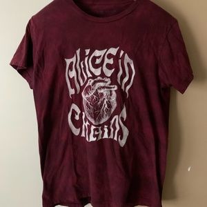 ALICE IN CHAINS TYE-DYE TEE | see description